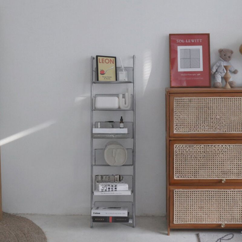 壁掛けラダー6段シェルフ 収納ラック kocol