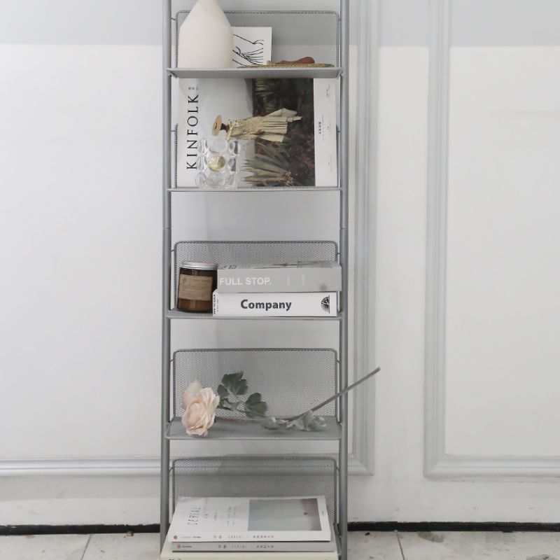 壁掛けラダー6段シェルフ 収納ラック kocol