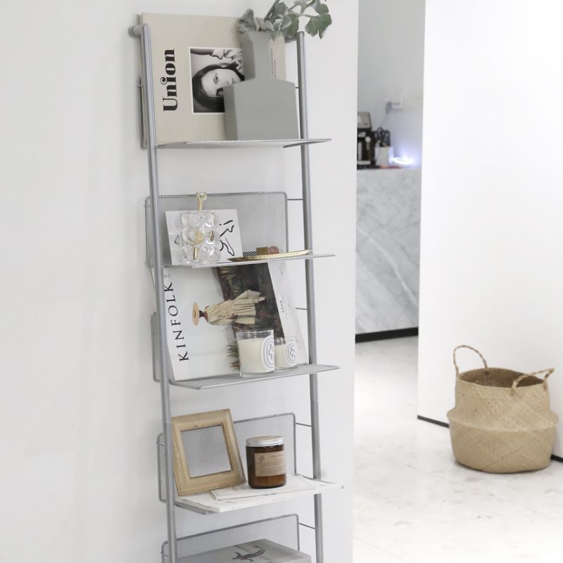 壁掛けラダー6段シェルフ 収納ラック kocol