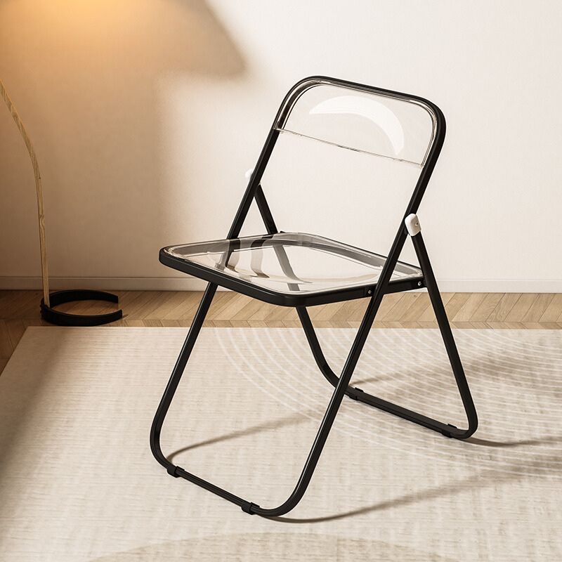 クリア折り畳みチェア　カラーフレーム kocol