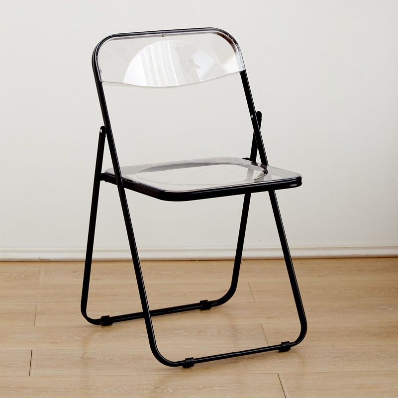 クリア折り畳みチェア　カラーフレーム kocol