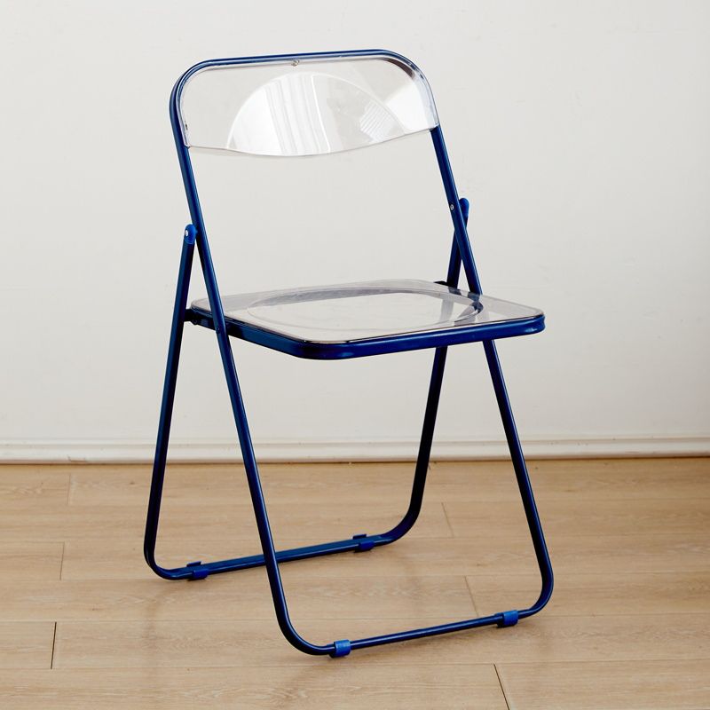 クリア折り畳みチェア　カラーフレーム kocol