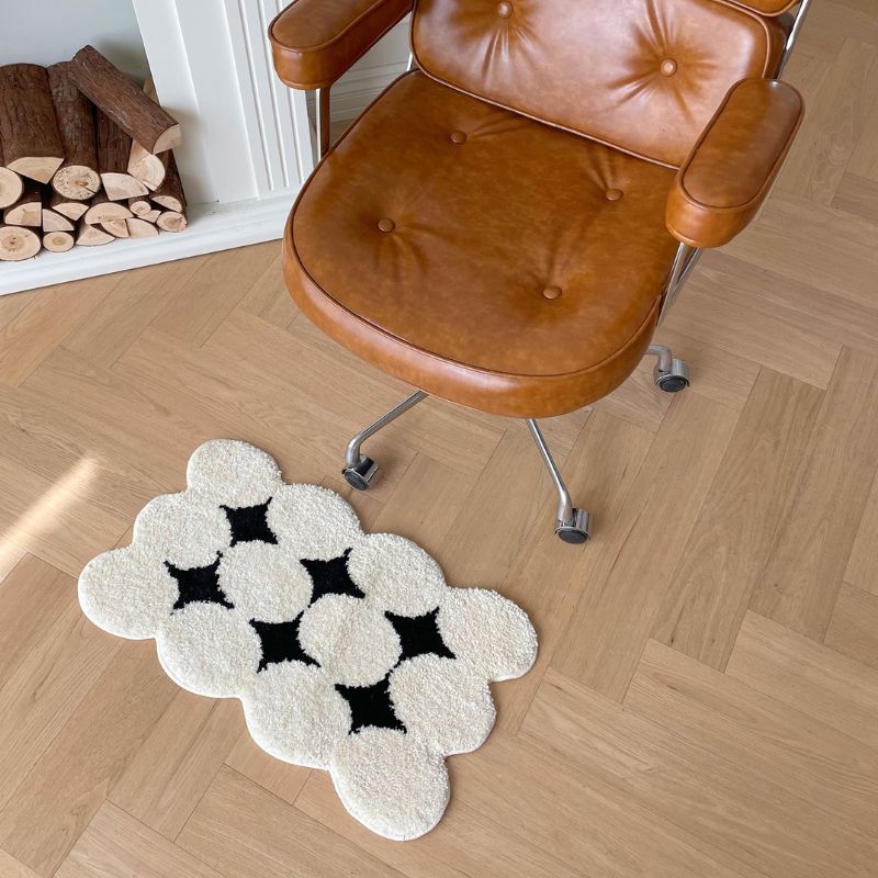 ドットモダンモノトーンラグ kocol