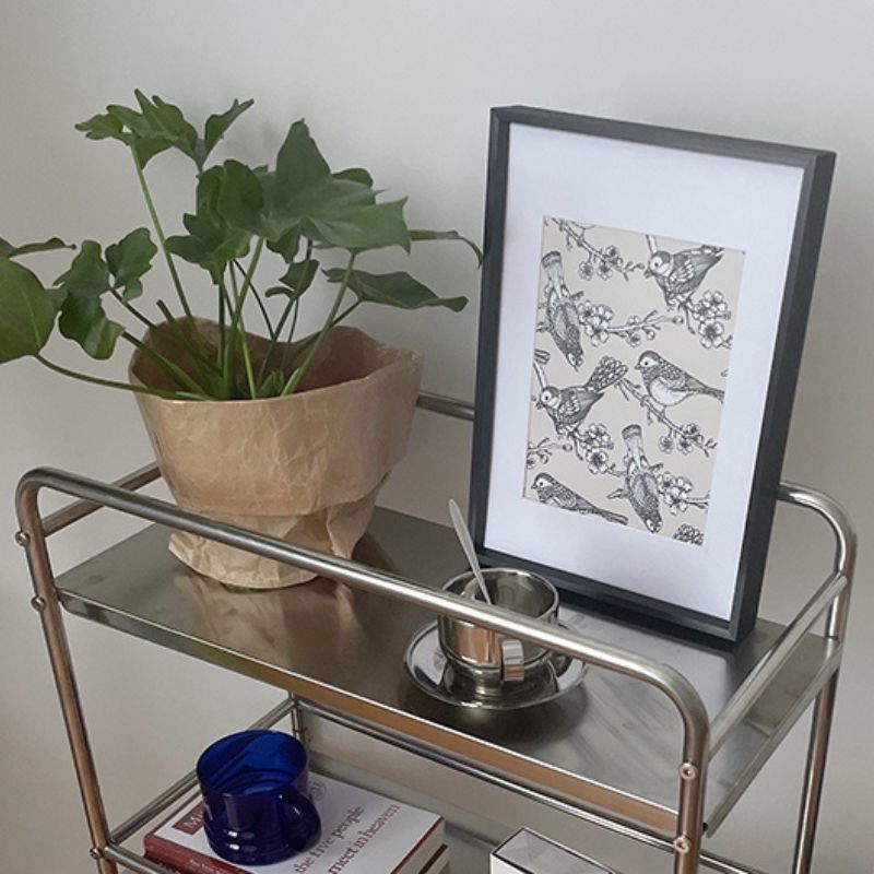 モダンキャスター付き収納ラック kocol