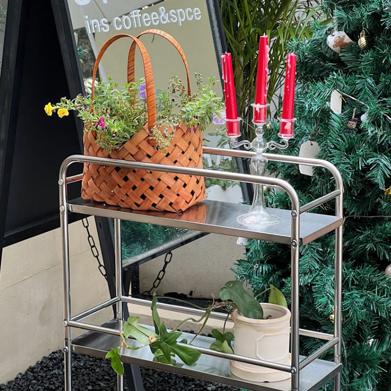 モダンキャスター付き収納ラック kocol