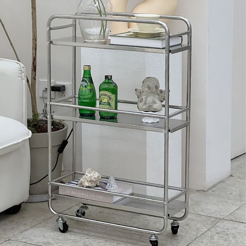 モダンキャスター付き収納ラック kocol