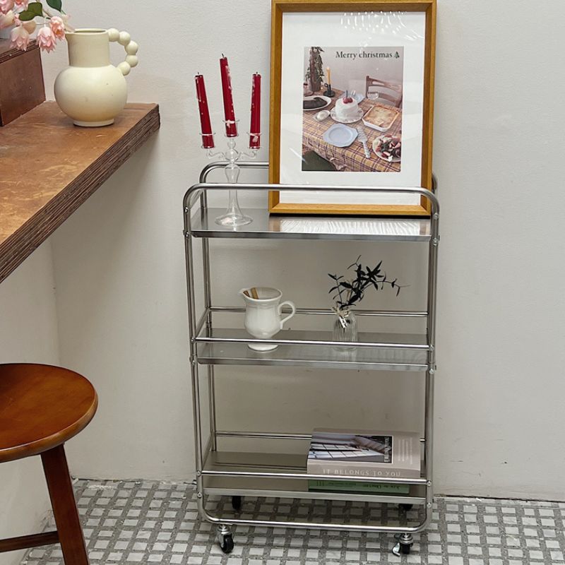 モダンキャスター付き収納ラック kocol