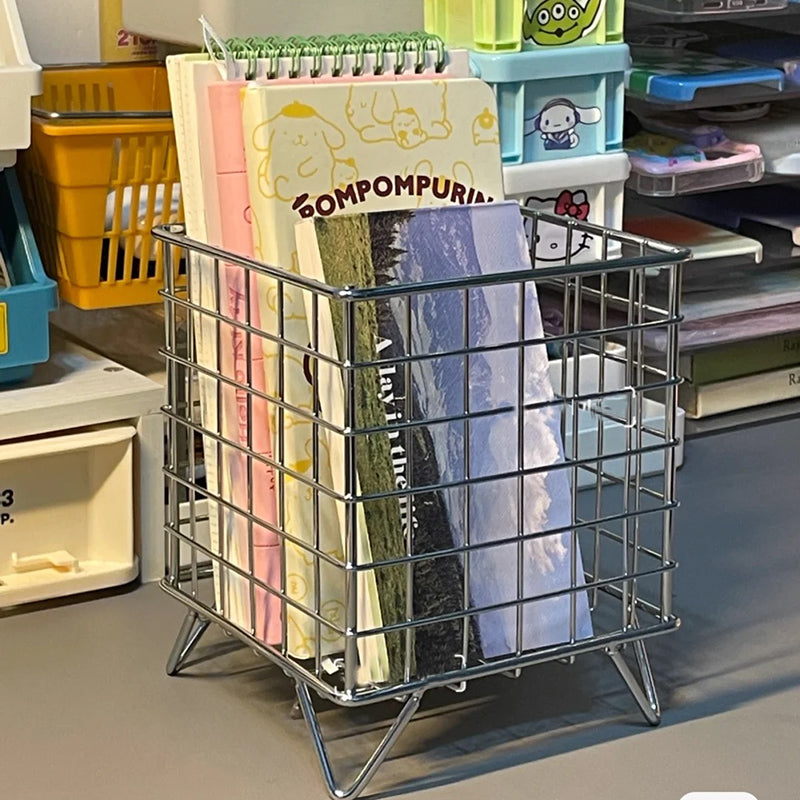 スクエアワイヤー収納カゴ kocol