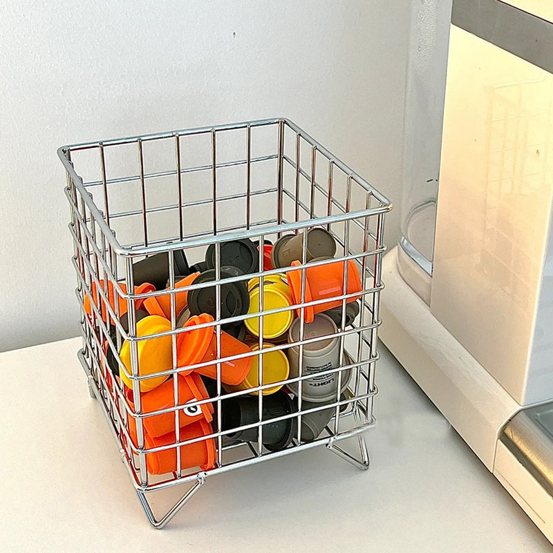 スクエアワイヤー収納カゴ kocol