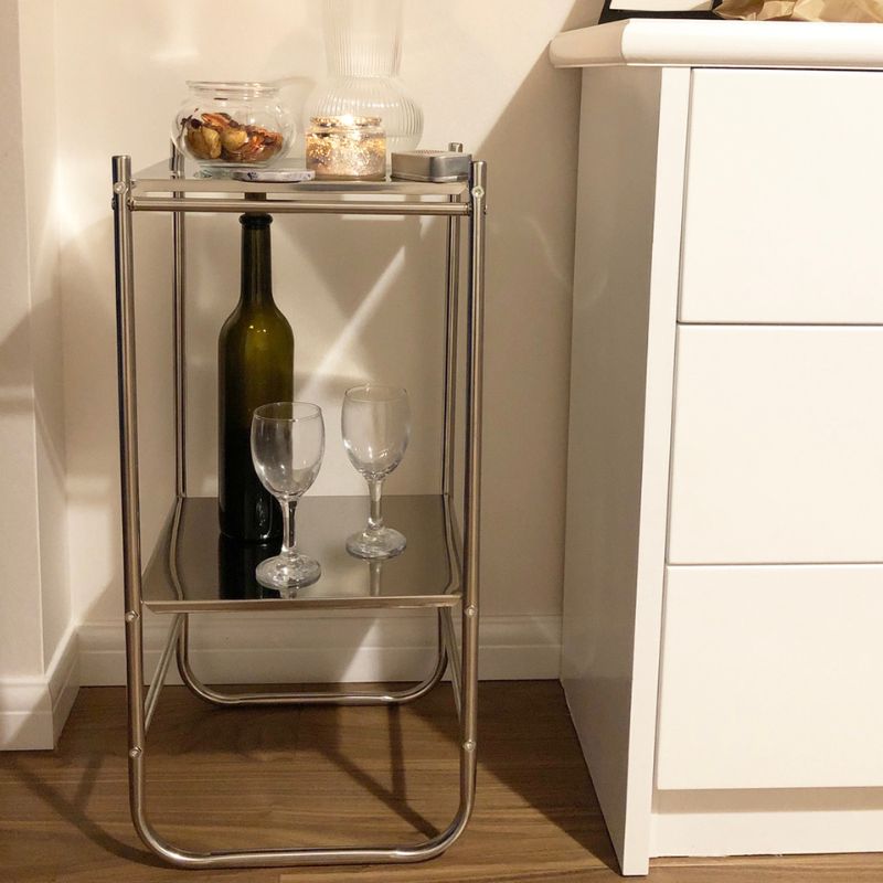 ステンレスバウハウスシンプル収納ラック kocol