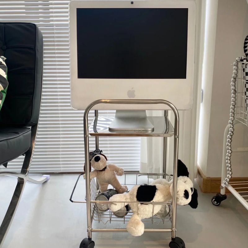 ステンレスバウハウスシンプル収納ラック kocol