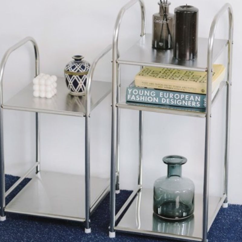 ステンレスバウハウスシンプル収納ラック kocol