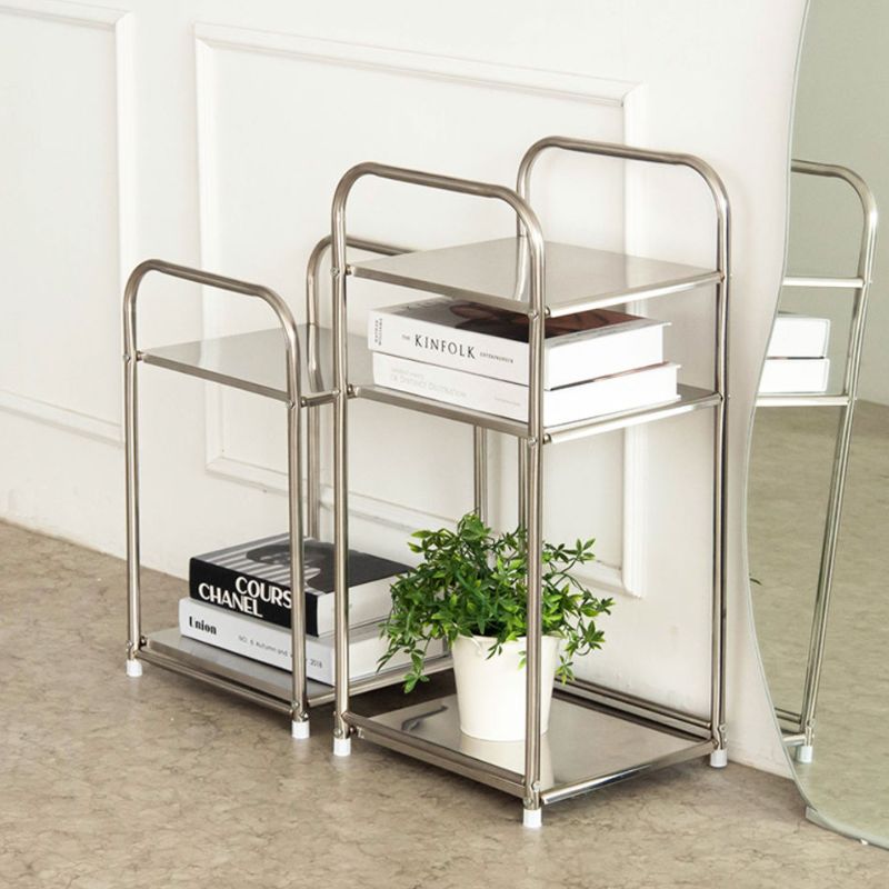 ステンレスバウハウスシンプル収納ラック kocol