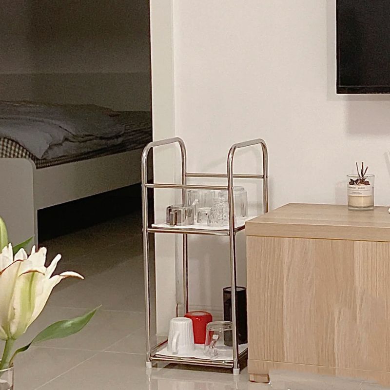 ステンレスバウハウスシンプル収納ラック kocol