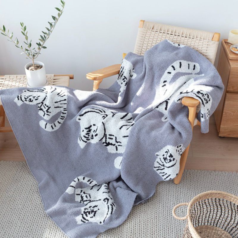 ゆるタイガーイラストブランケット kocol