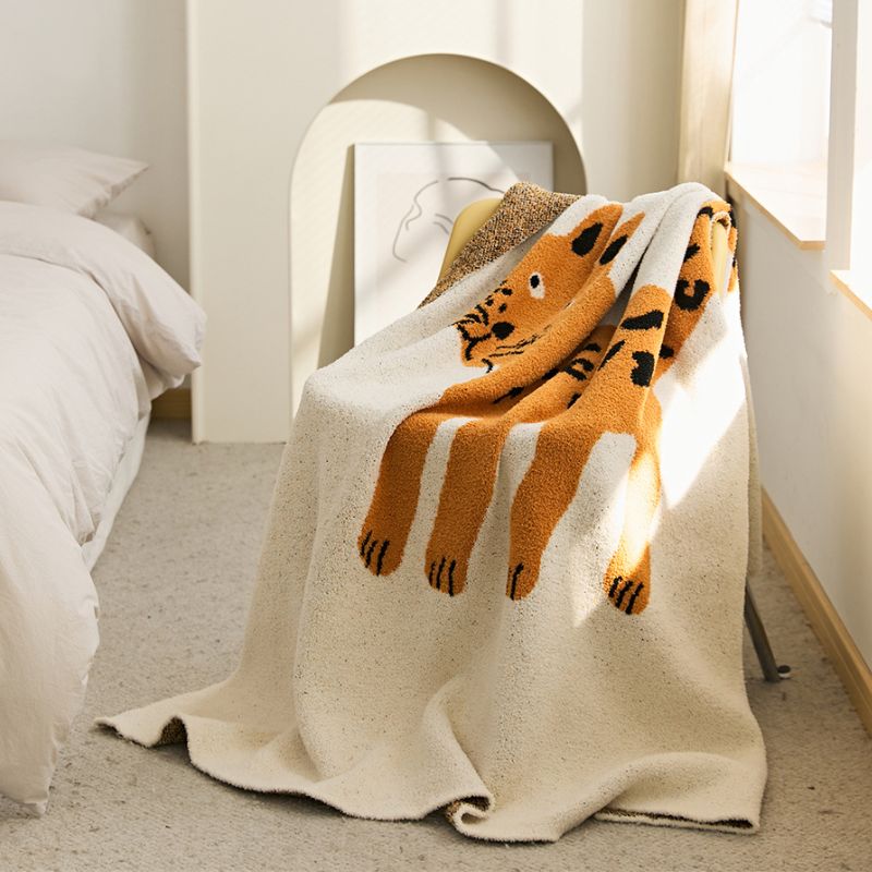 ゆるトライラストブランケット kocol