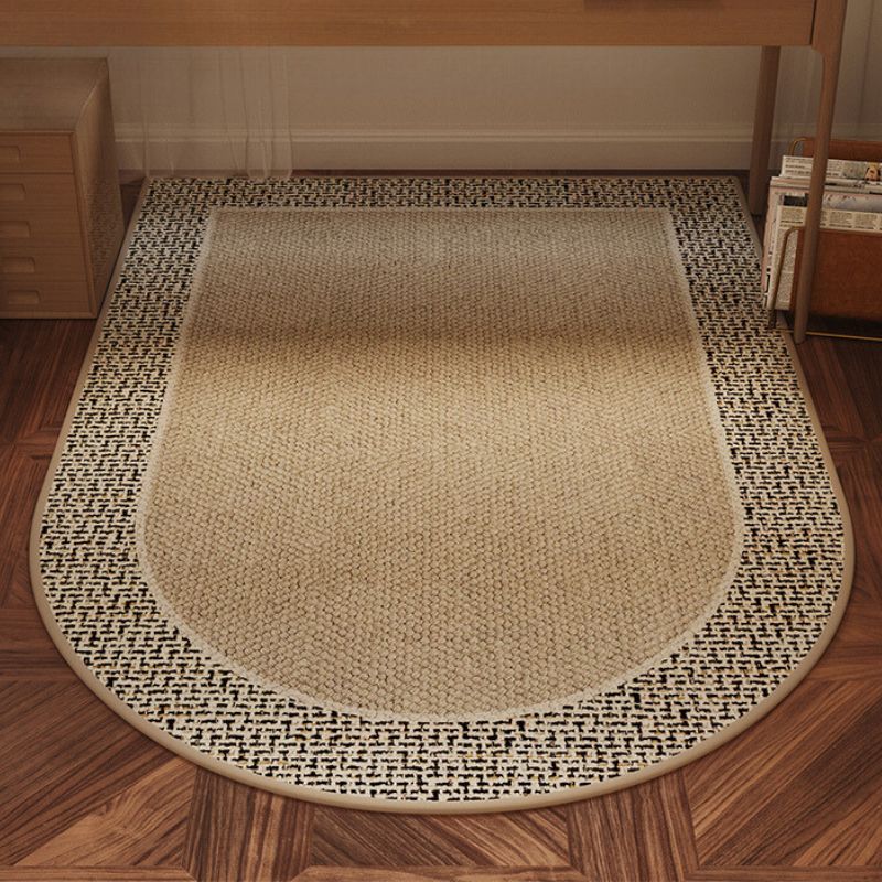 モダンブラウンアーチカーペット kocol