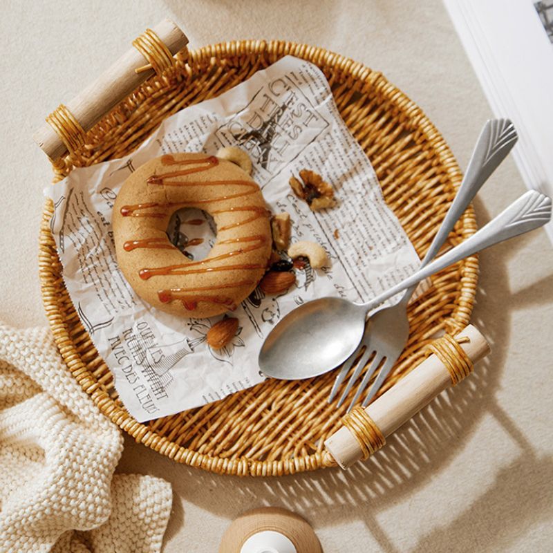 プラスチックラタンフルーツバスケット トレイ kocol