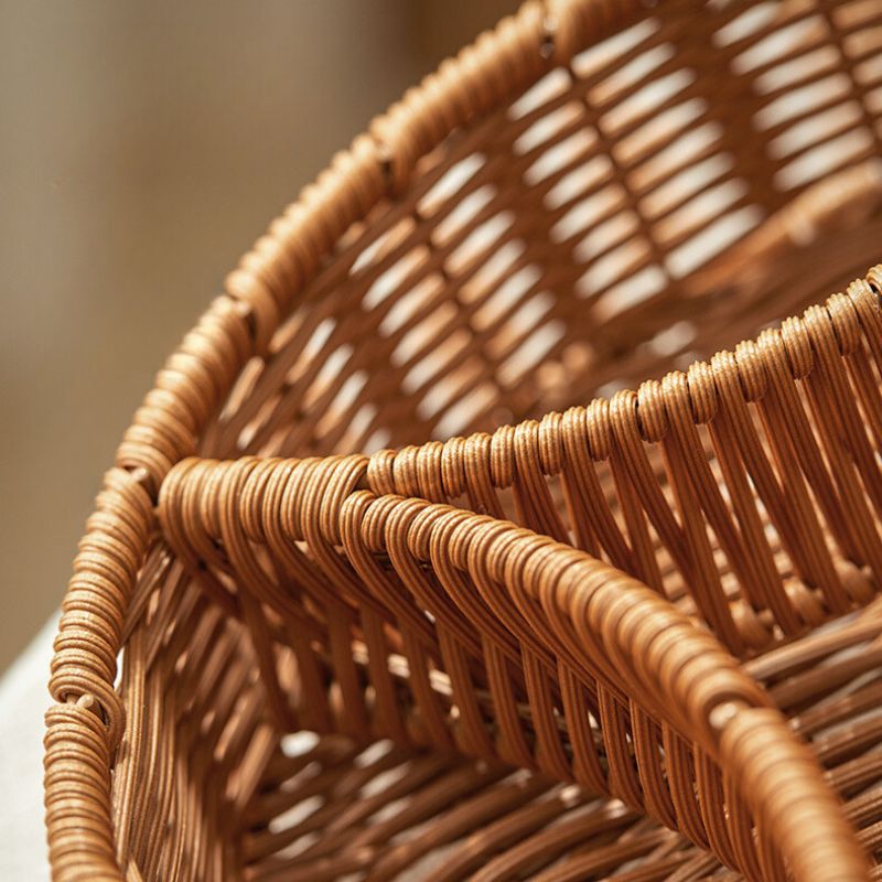 プラスチックラタンフルーツバスケット トレイ kocol