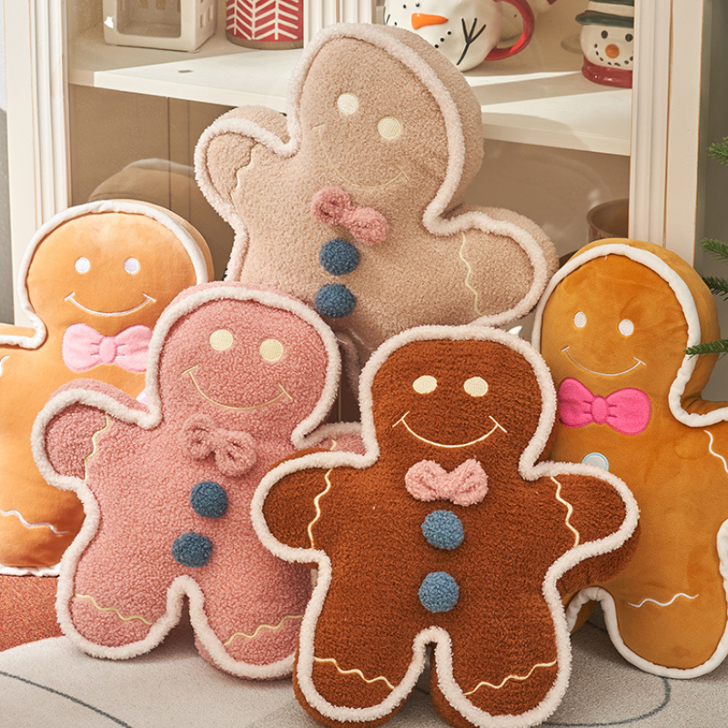 ジンジャーブレッドマンクッキーマンクリスマスぬいぐるみ kocol