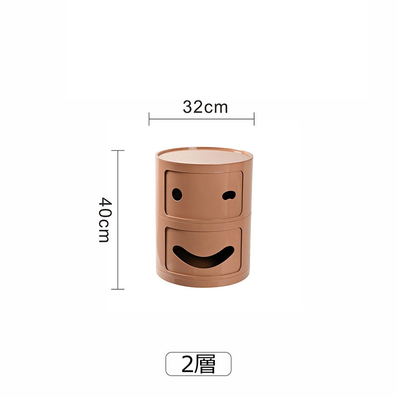 組み合わせラウンド収納キャビネット kocol