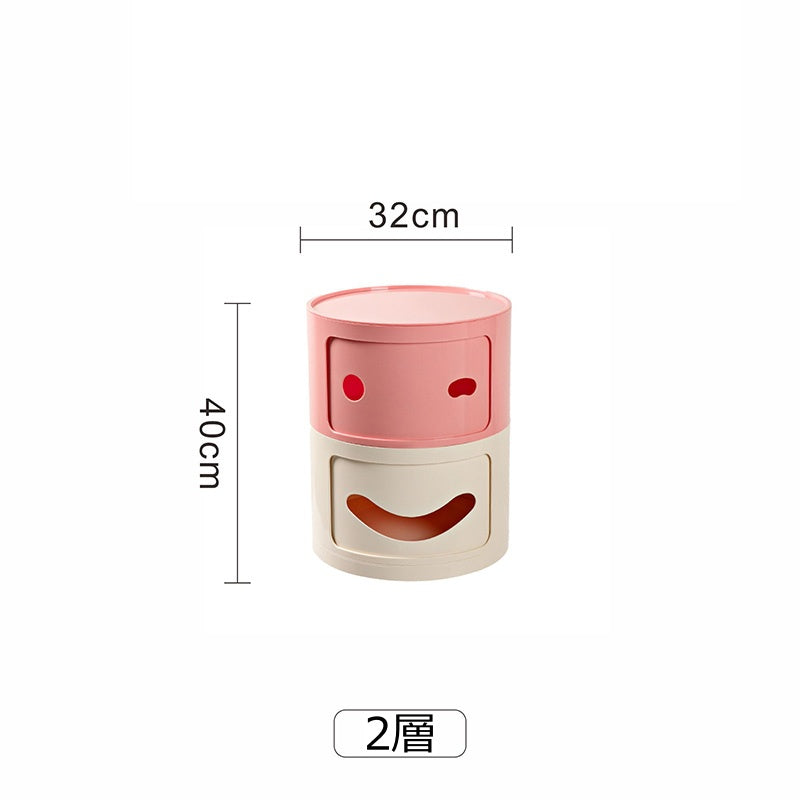 組み合わせラウンド収納キャビネット kocol