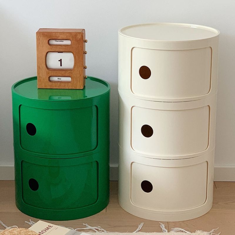 組み合わせラウンド収納キャビネット kocol