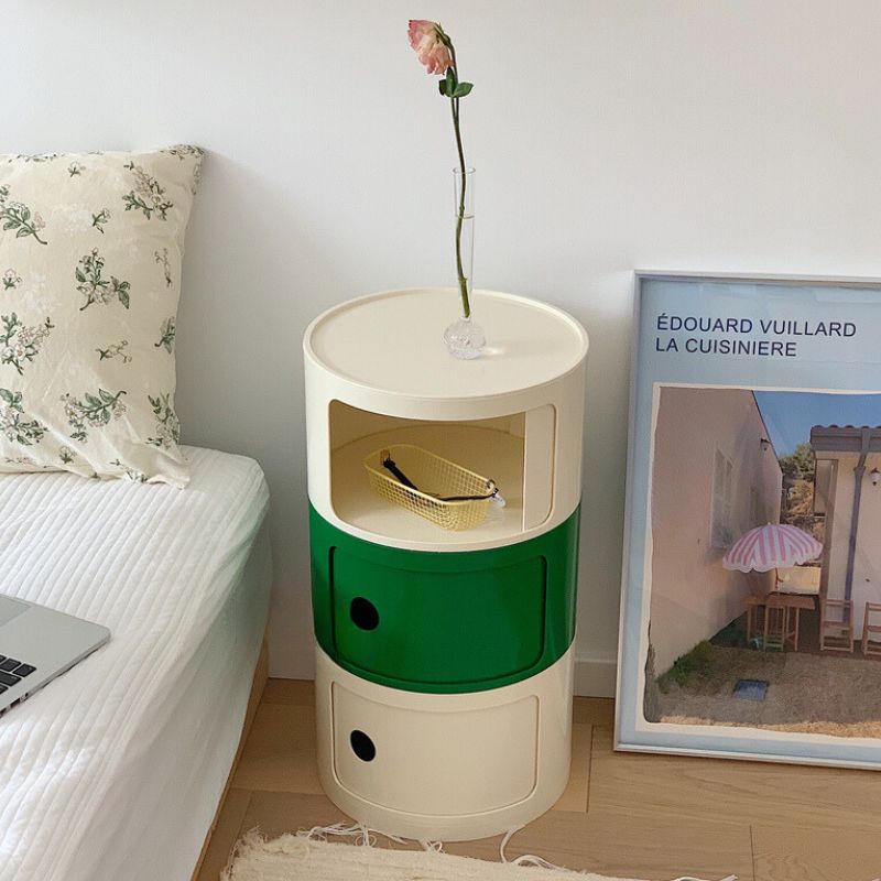 組み合わせラウンド収納キャビネット kocol