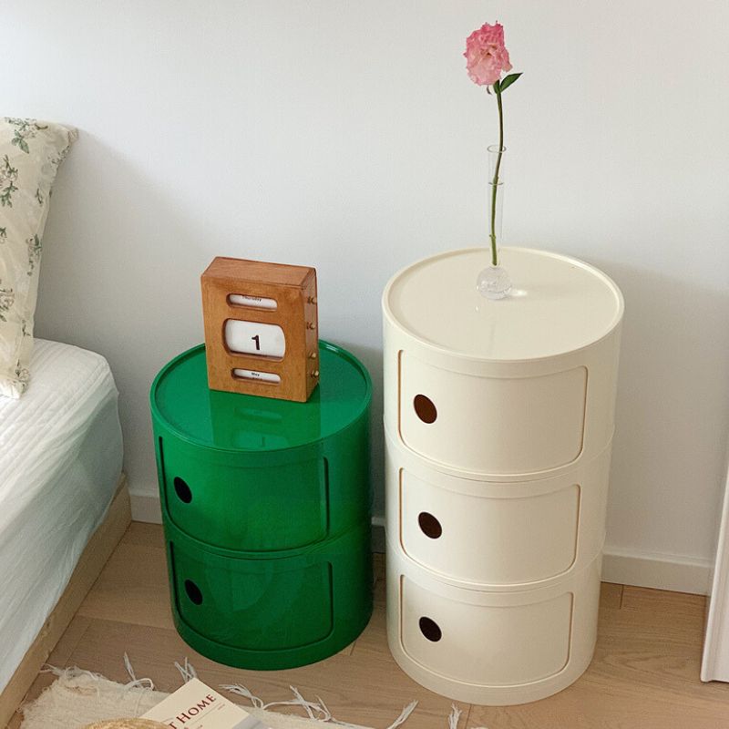 組み合わせラウンド収納キャビネット kocol