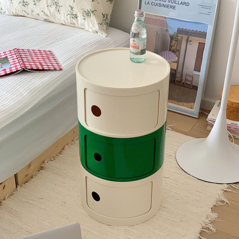 組み合わせラウンド収納キャビネット kocol