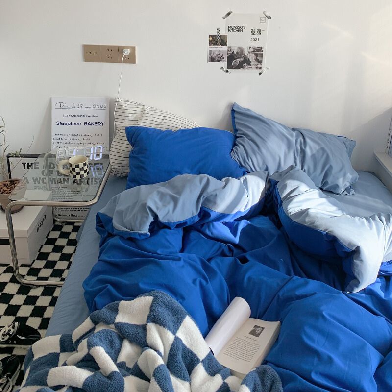 ダブルカラー2トーン寝具セット 