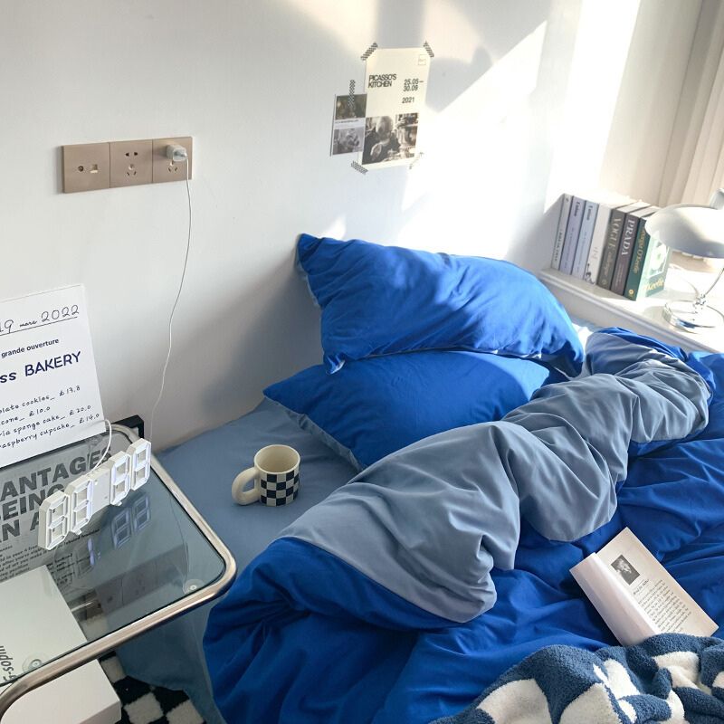 ダブルカラー2トーン寝具セット 