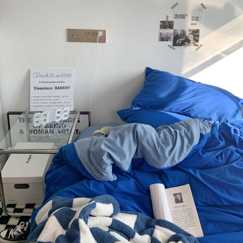 ダブルカラー2トーン寝具セット 