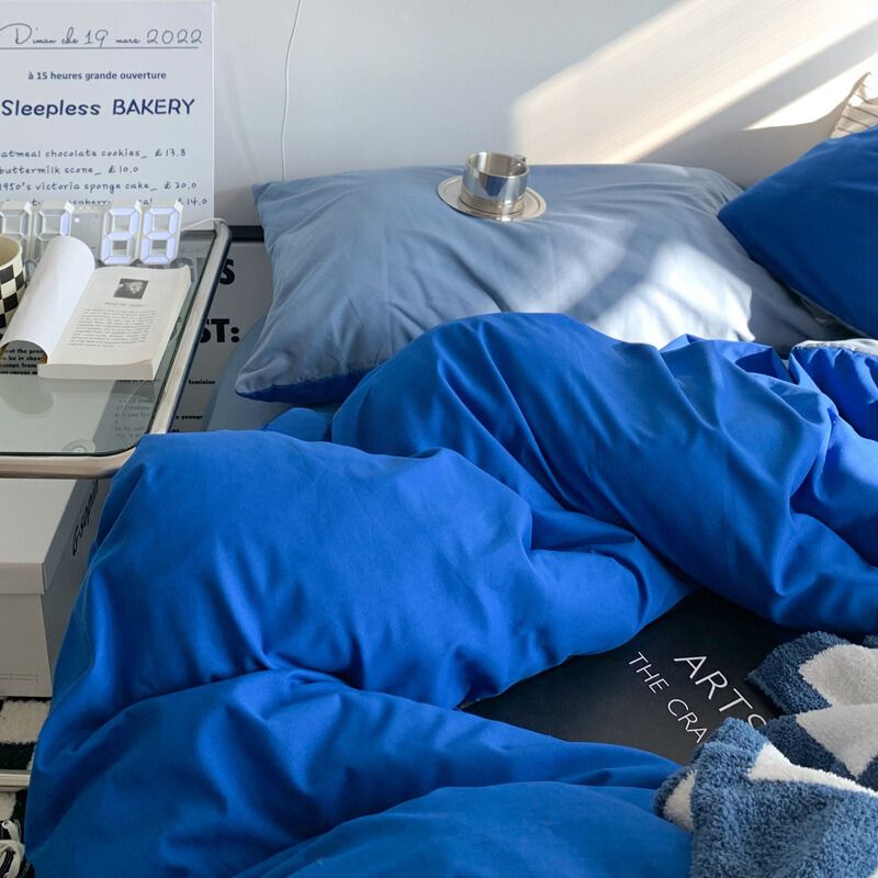 ダブルカラー2トーン寝具セット 