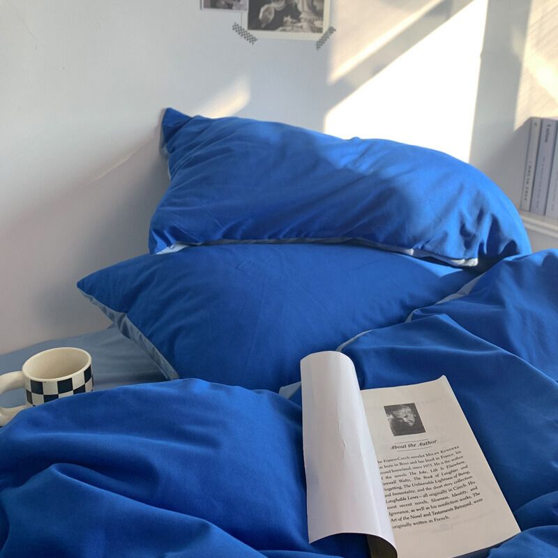 ダブルカラー2トーン寝具セット 