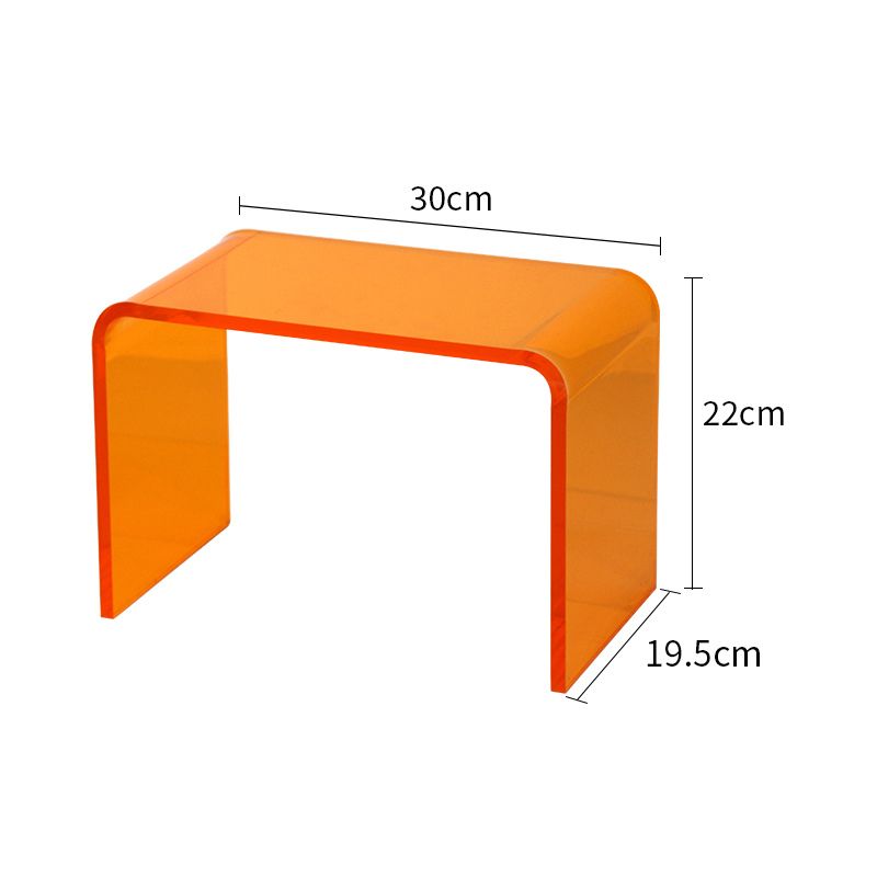 カラフルクリアアクリルスツール kocol