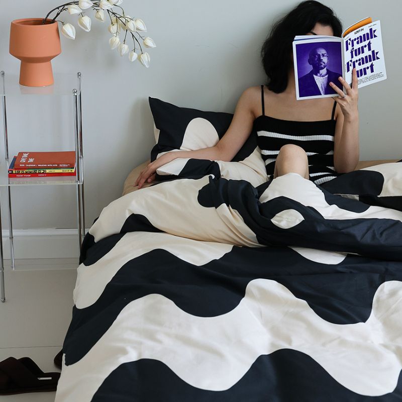 ウェーブパターン寝具セット kocol