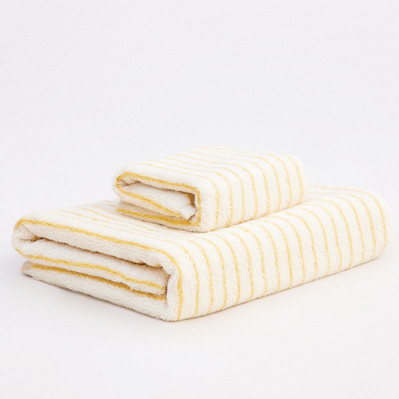 細ストライプコットンバスタオル kocol