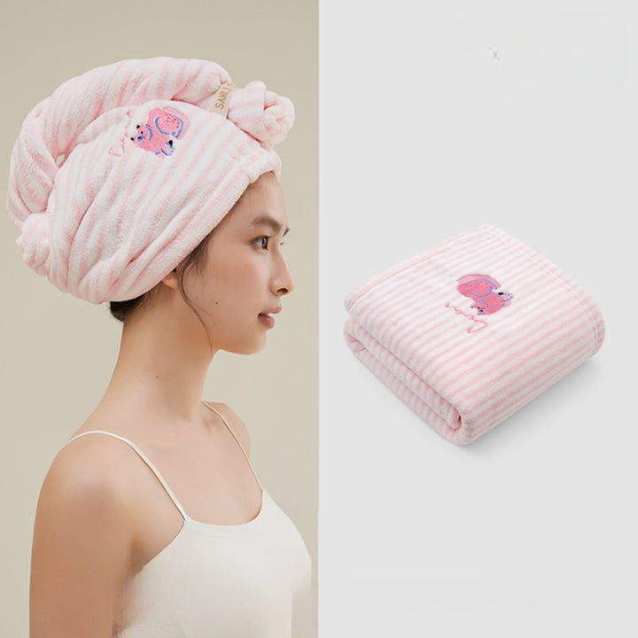 Striped antibacterial towel