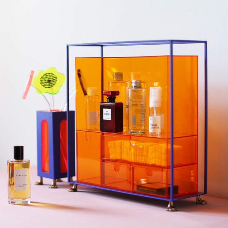 アクリルクリアデスクトップ収納 kocol