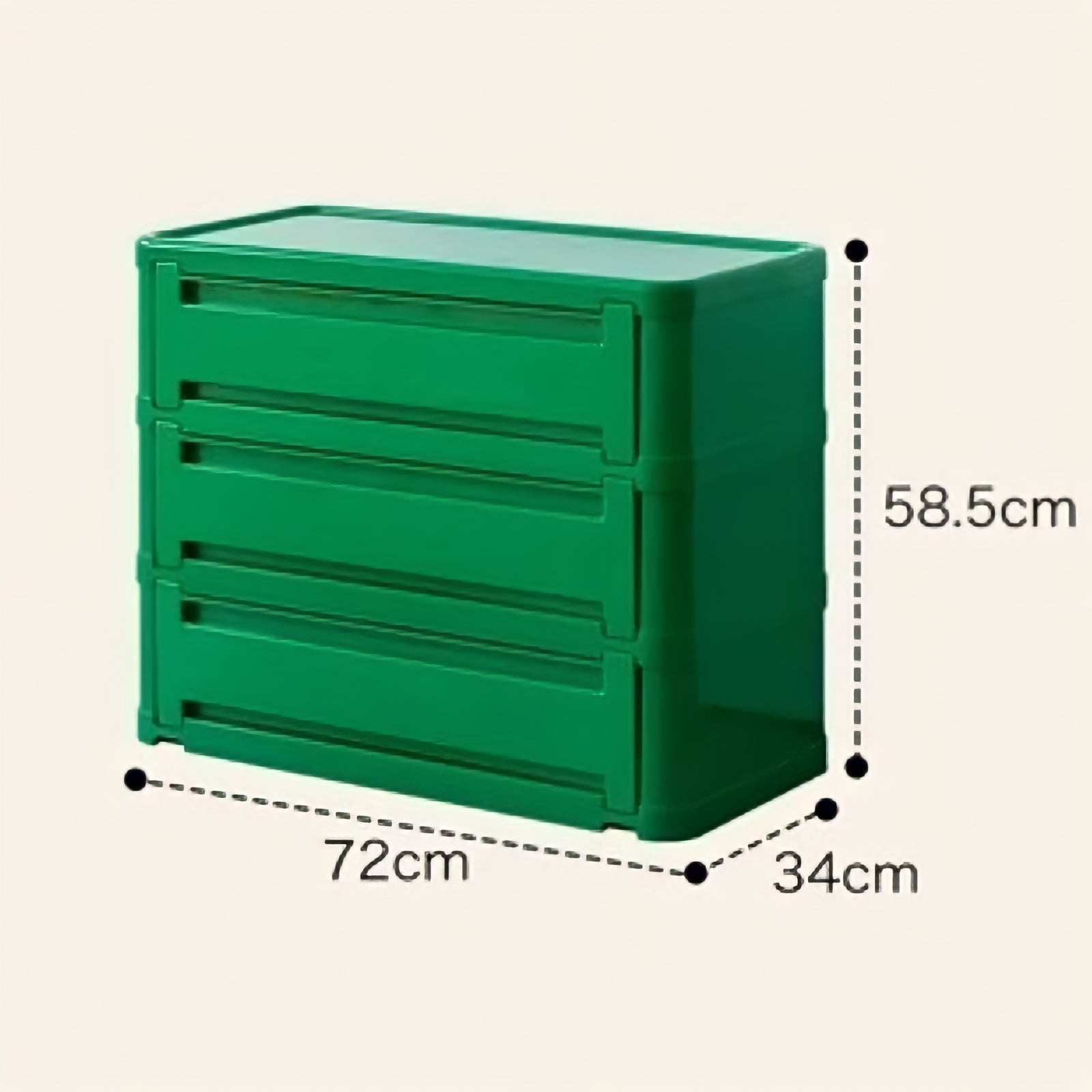 モダンカラフル収納キャビネット kocol