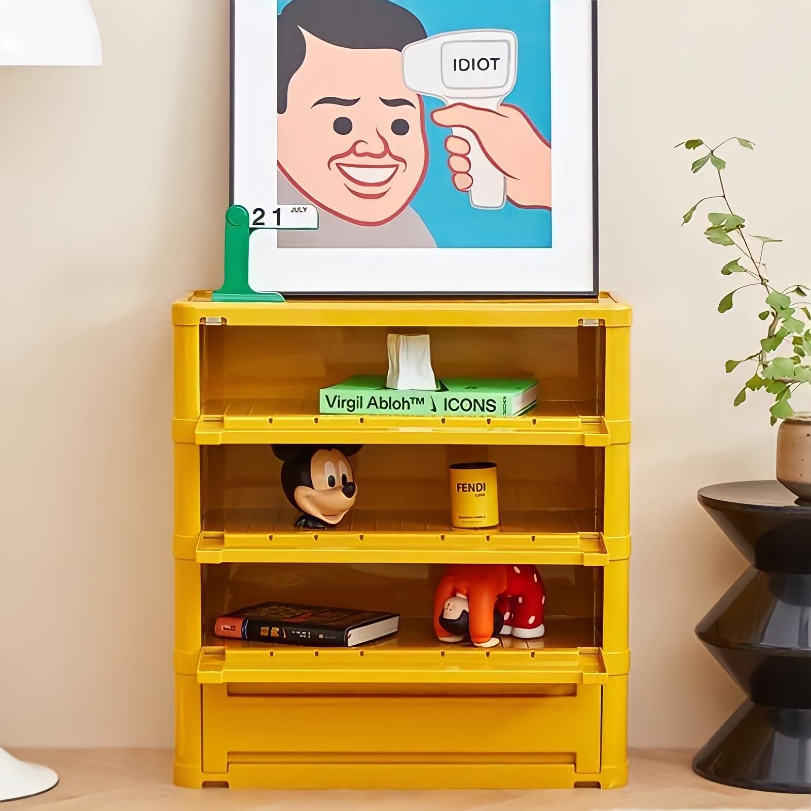 モダンカラフル収納キャビネット kocol