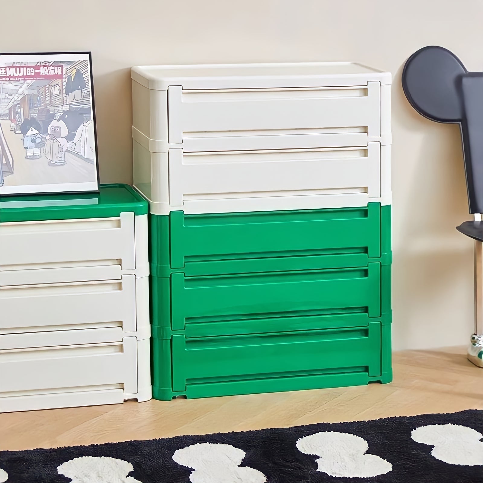 モダンカラフル収納キャビネット kocol