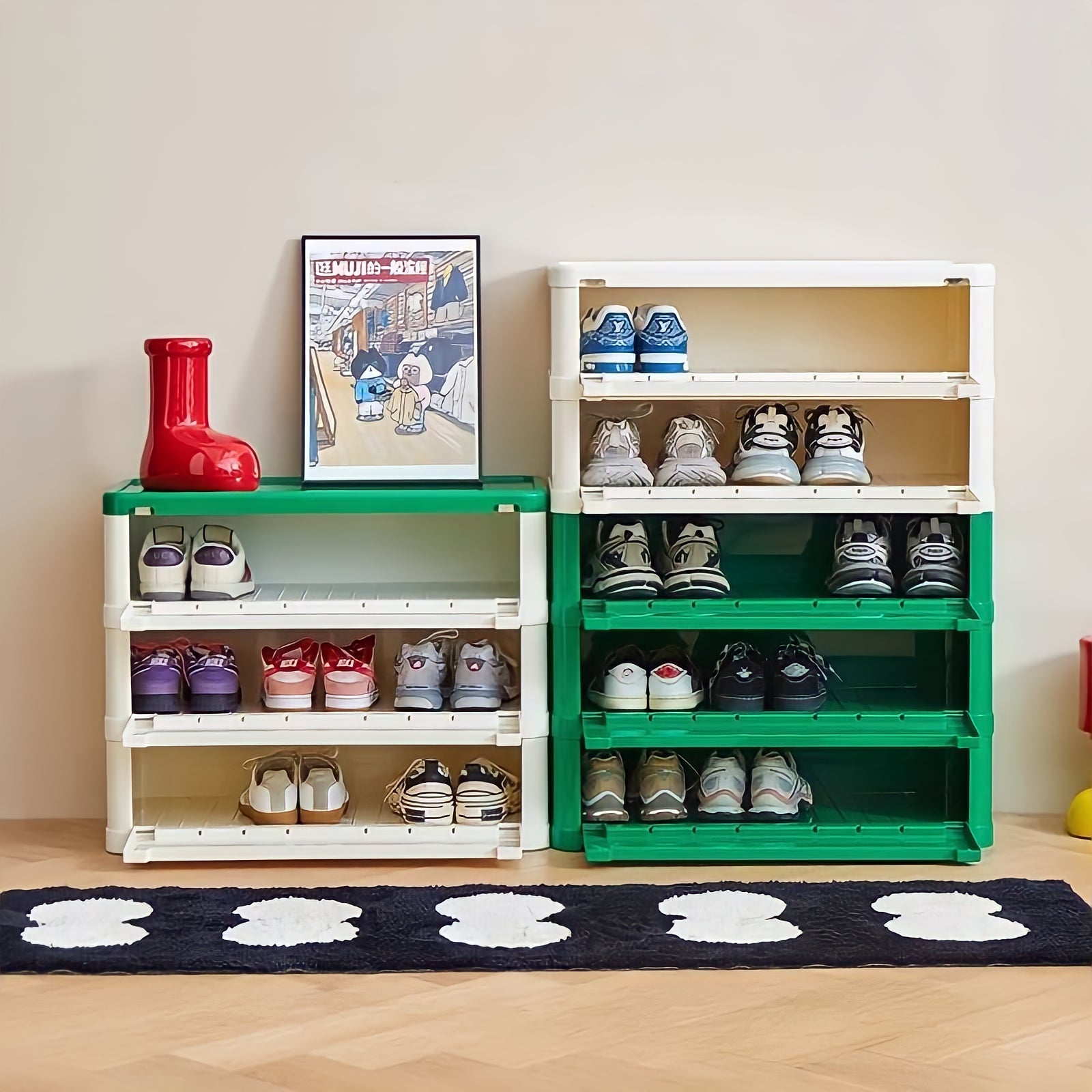 モダンカラフル収納キャビネット kocol