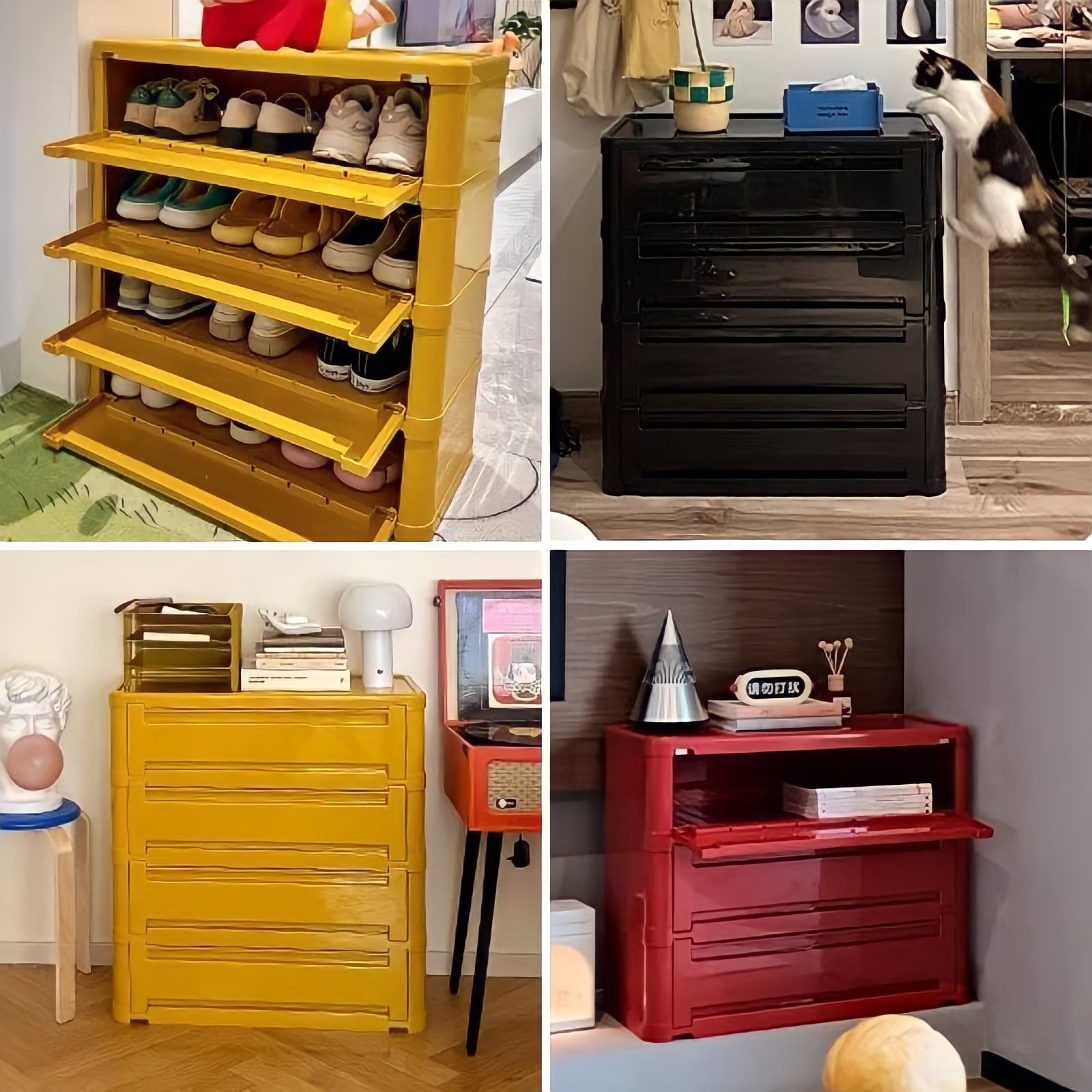 モダンカラフル収納キャビネット kocol