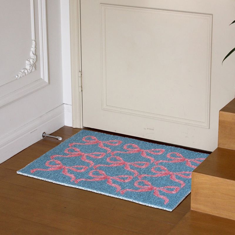 ピンクリボン玄関マット kocol