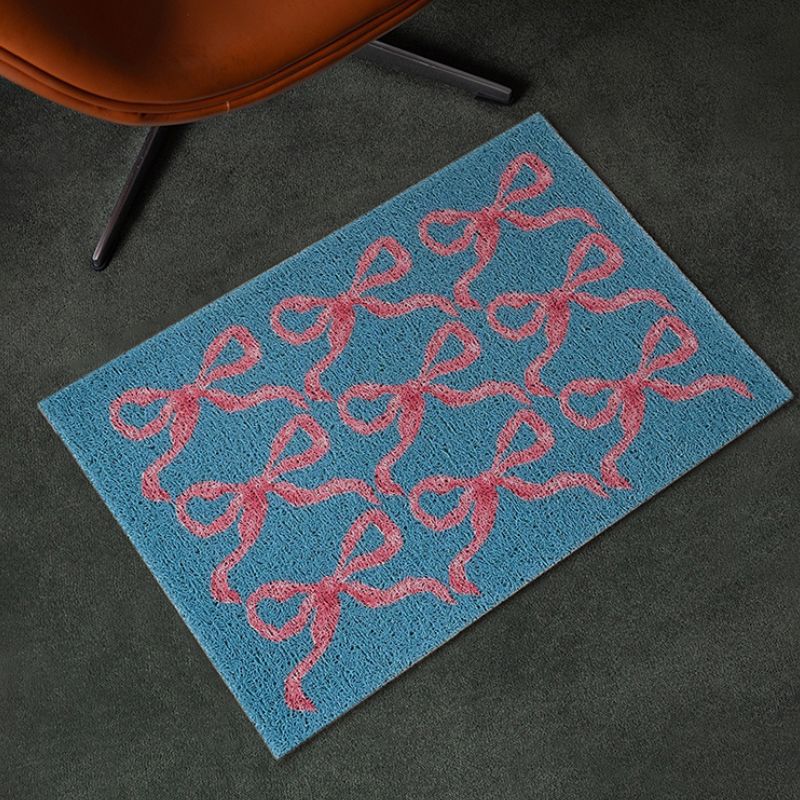 ピンクリボン玄関マット kocol