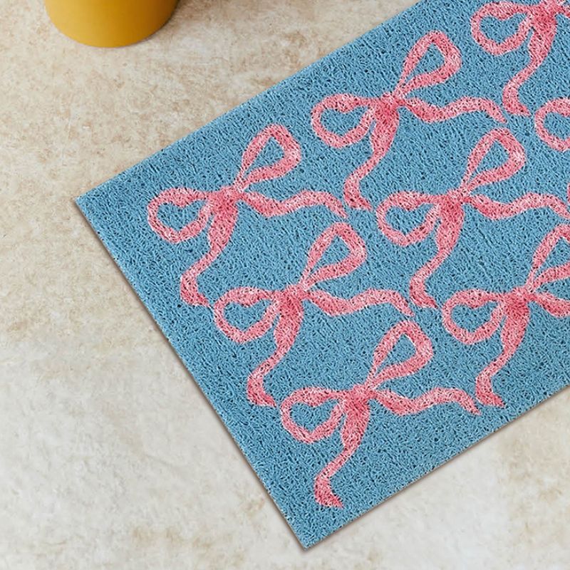 ピンクリボン玄関マット kocol