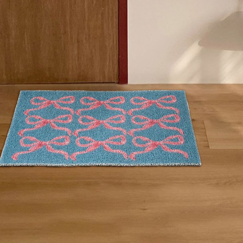 ピンクリボン玄関マット kocol