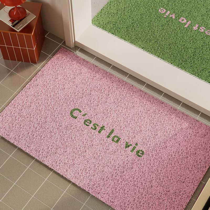 メッセージカラフル玄関マット kocol